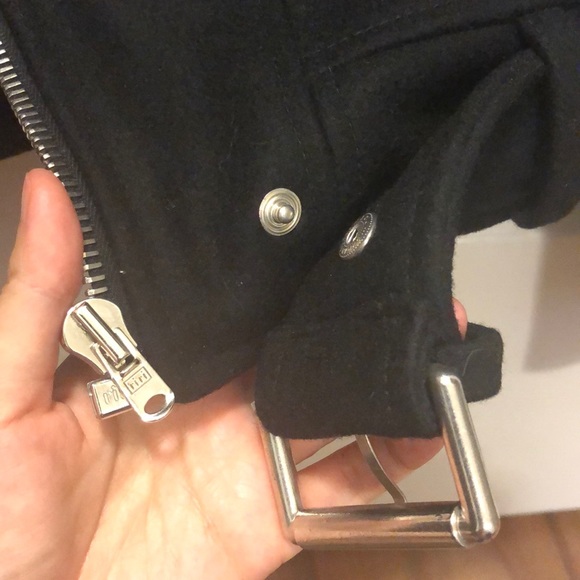 The Kooples wool biker jacket - Picture 4 of 4